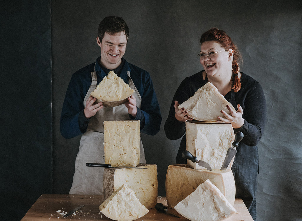 Parmesan Cheese Cracking at Borough Market