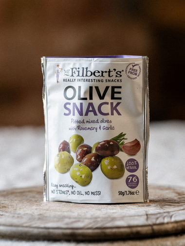 Mr Filbert's Olive Snack Rosemary & Garlic